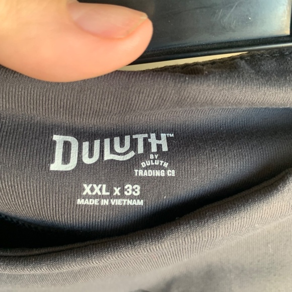 Duluth Trading Co.Gray NoGA Slim Leg Pants XXL x33 Classic Stretch - Picture 8 of 11